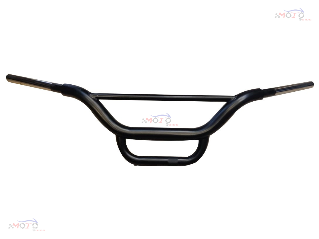 BULLET HANDLE 3 PIPE TYPE IN STAINLESS STEEL BLACK (POWDER COATED)